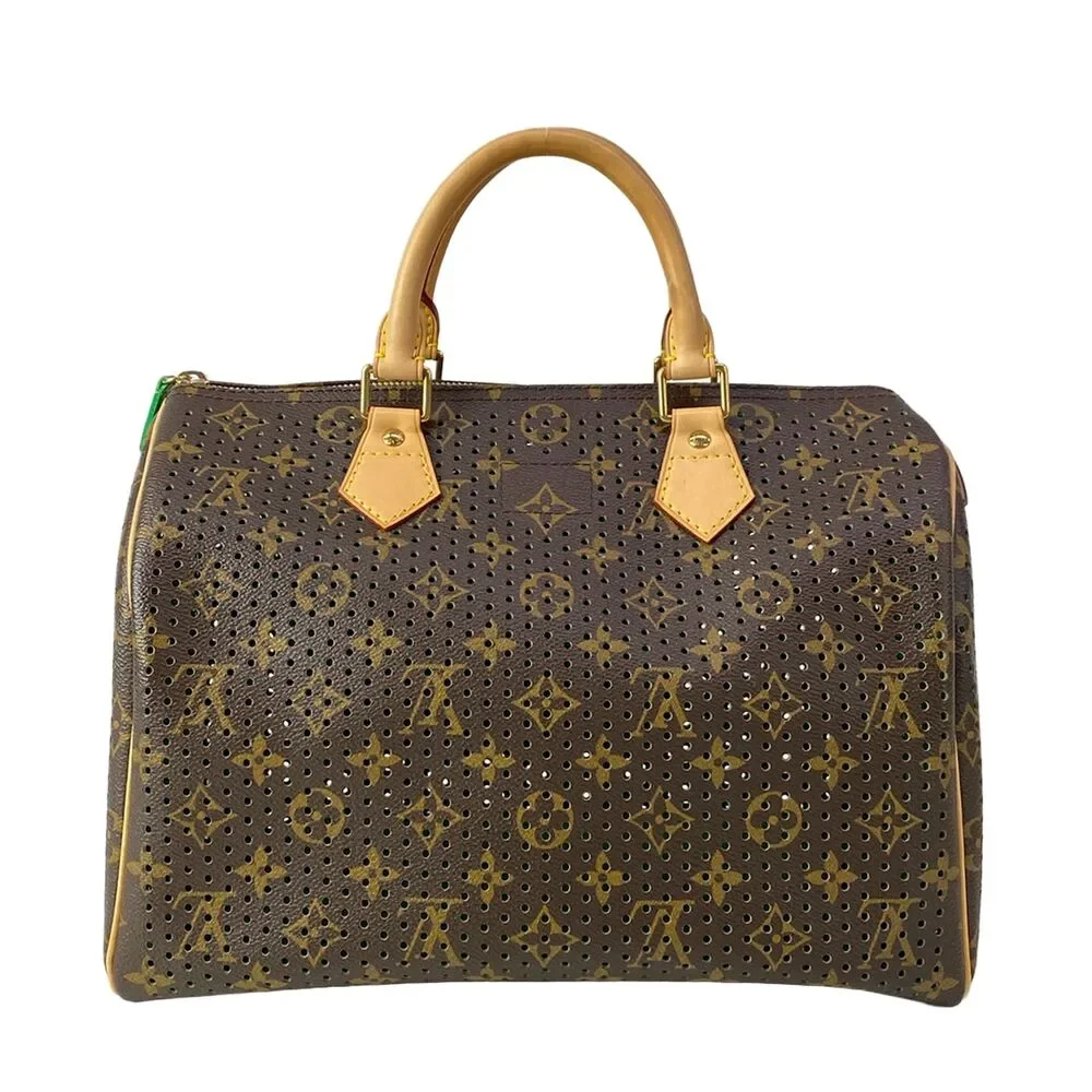 Louis Vuitton Speedy 30 Monogram Perforated Handbag M95181